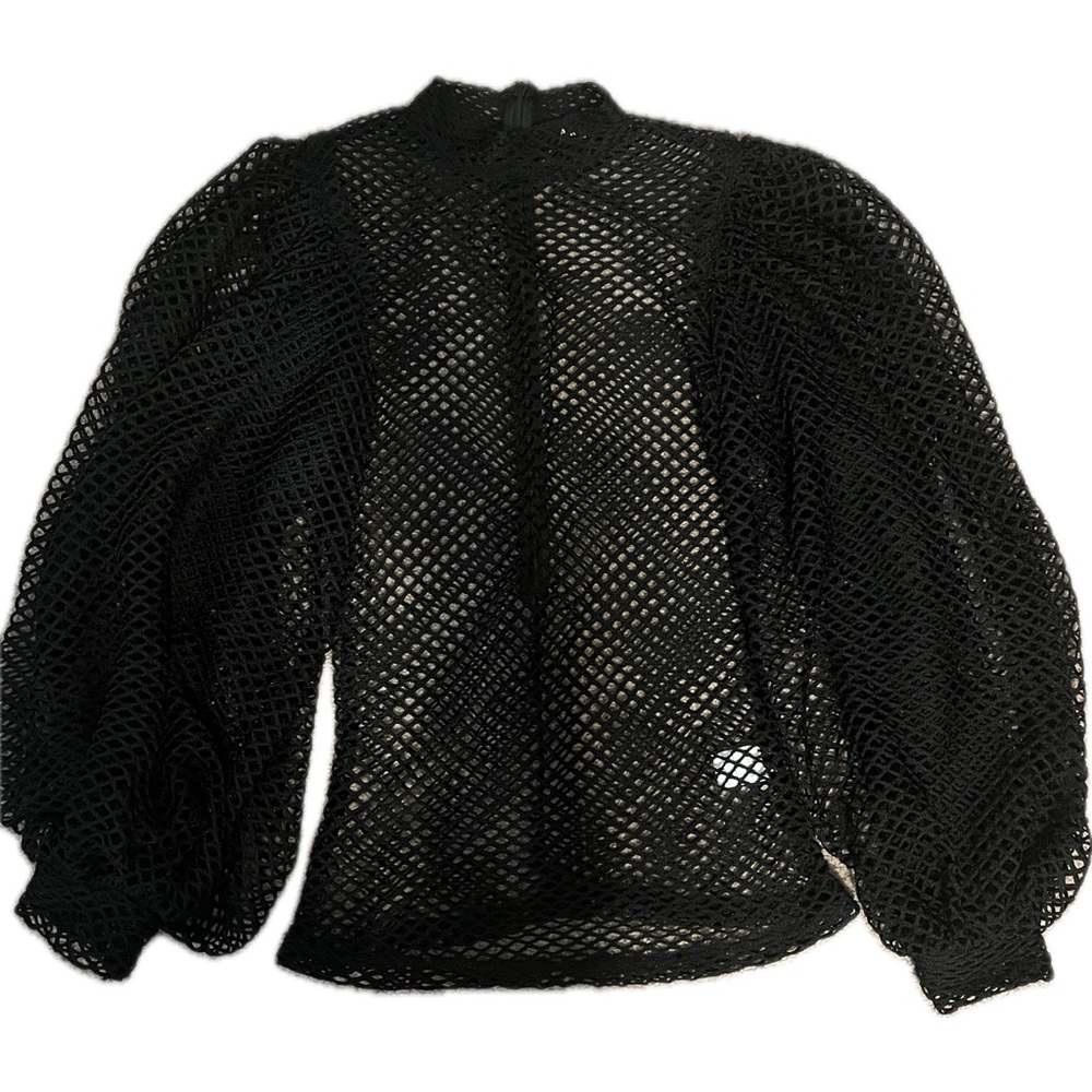 Netted Blouse - Picture 2 of 6